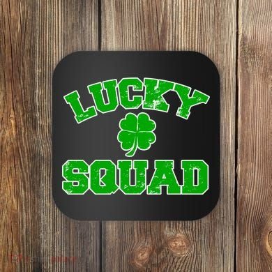 Lucky Squad Irish Clover Coaster