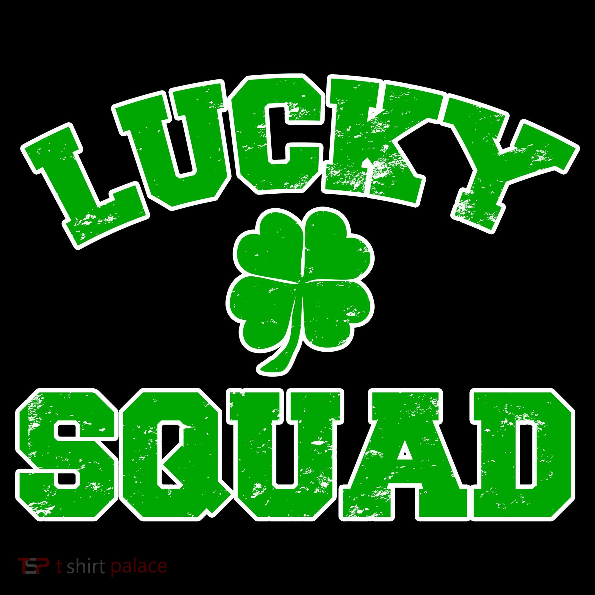 Lucky Squad Irish Clover Women's Hoodie