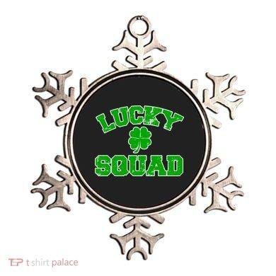 Lucky Squad Irish Clover Ornament
