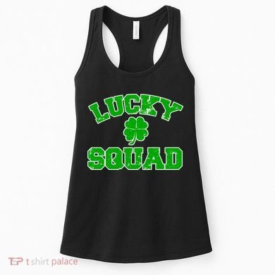 Lucky Squad Irish Clover Women's Tank Top