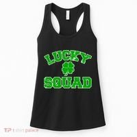 Lucky Squad Irish Clover Women's Tank Top thumb 0