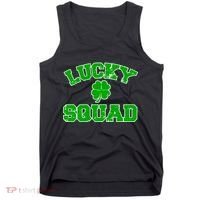 Lucky Squad Irish Clover Tank Top thumb 0