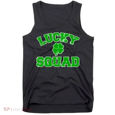Lucky Squad Irish Clover Tank Top