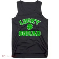 Lucky Squad Irish Clover Tank Top thumb 0