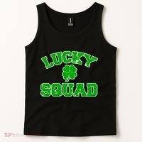Lucky Squad Irish Clover Tank Top thumb 2