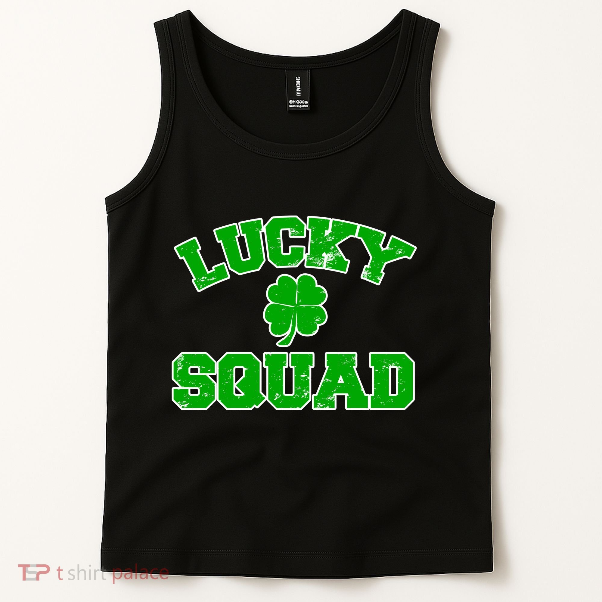 Lucky Squad Irish Clover Tank Top