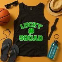Lucky Squad Irish Clover Tank Top thumb 4