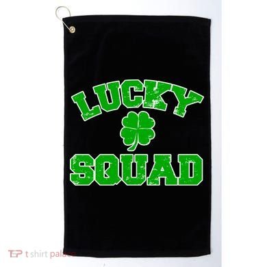 Lucky Squad Irish Clover Golf Towel