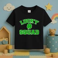Lucky Squad Irish Clover Toddler T-Shirt thumb 3