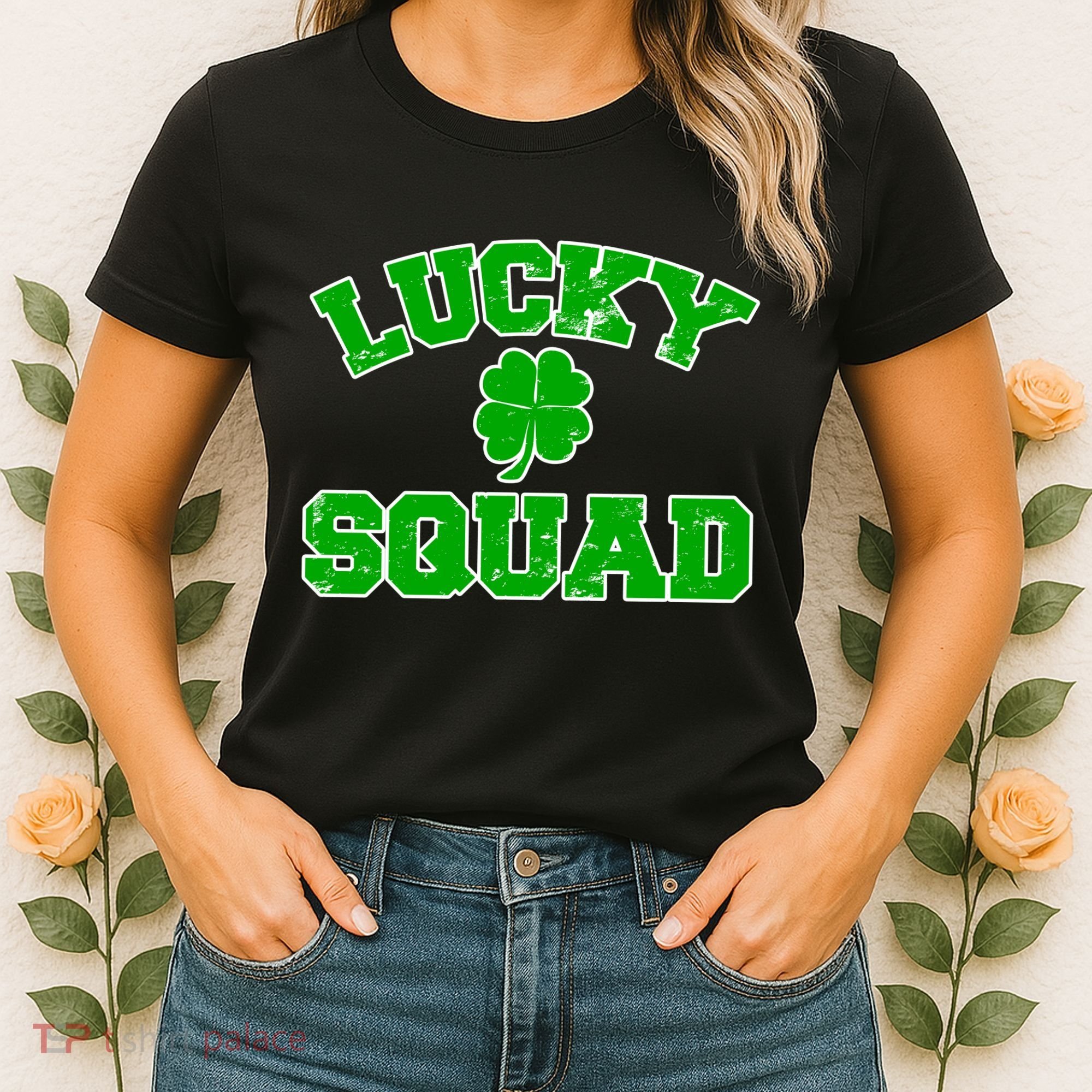 Lucky Squad Irish Clover Women's T-Shirt