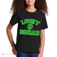 Lucky Squad Irish Clover Kids T-Shirt thumb 2