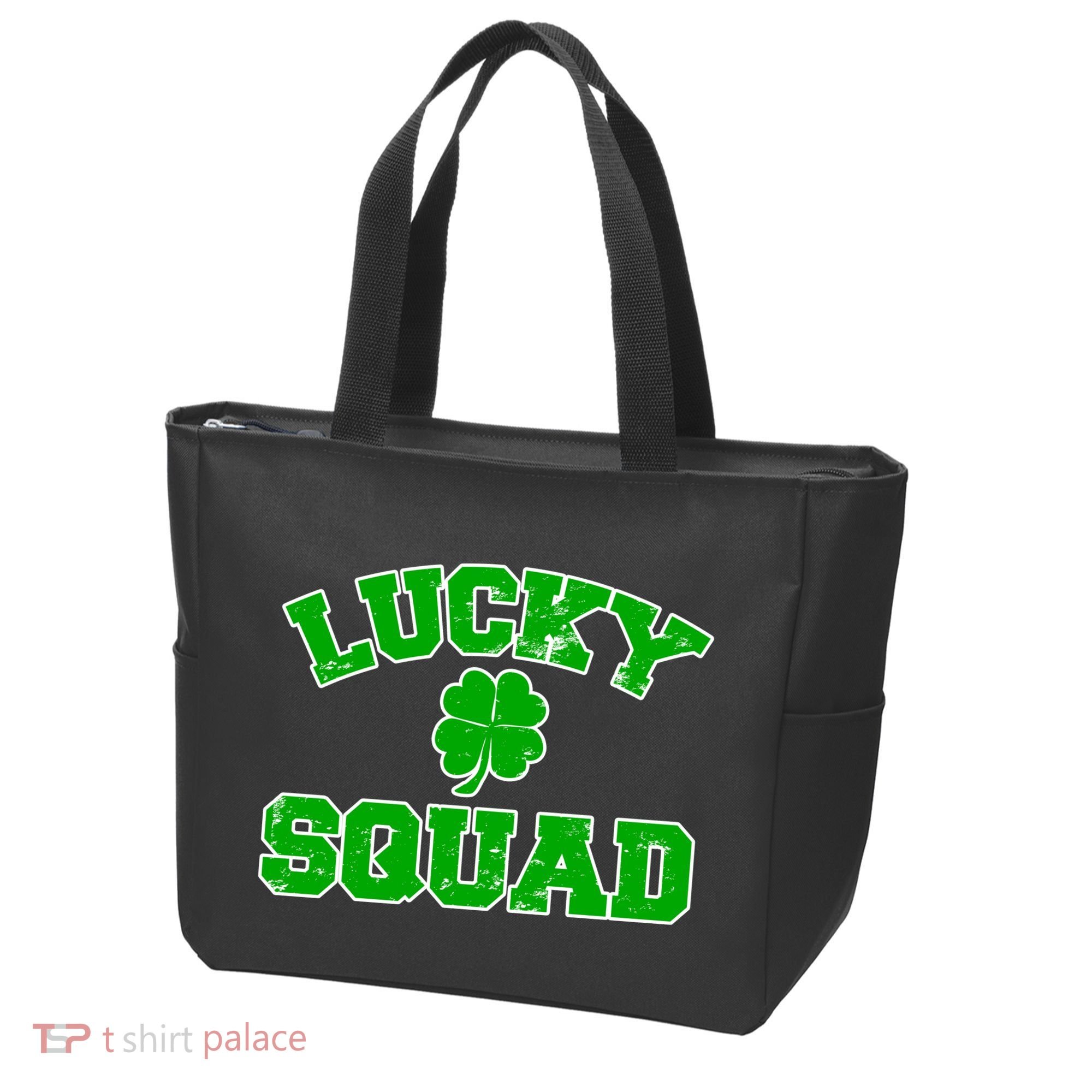 Lucky Squad Irish Clover Bag