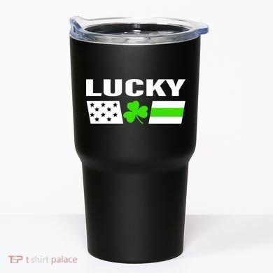 Lucky St. Patrick's Day Tumbler