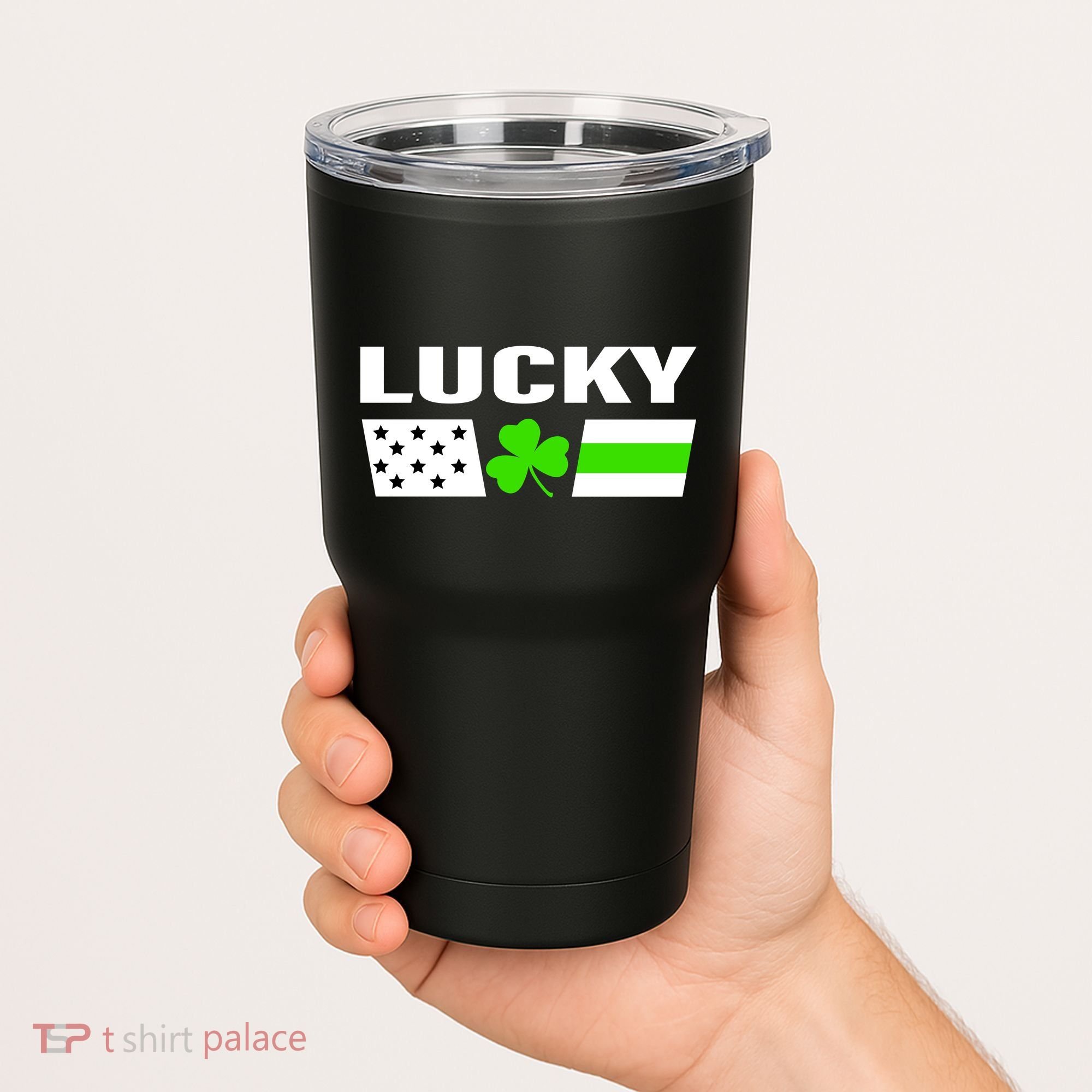 Lucky St. Patrick's Day Tumbler