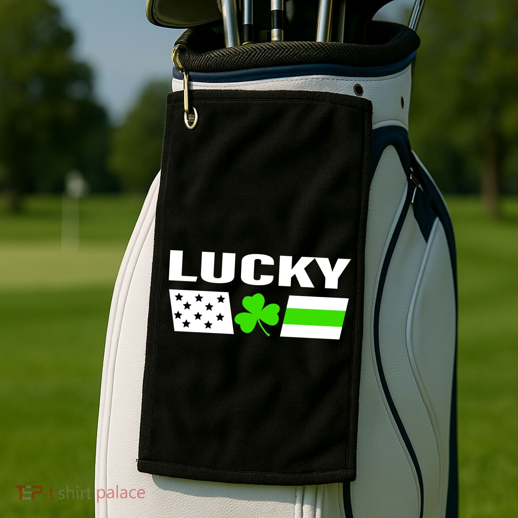 Lucky St. Patrick's Day Golf Towel