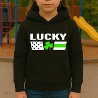 Lucky St. Patrick's Day Kids Hoodie thumb 3
