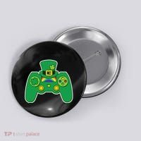 Lucky St Patrick's Day Video Game Controller Button thumb 0