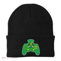Lucky St Patrick's Day Video Game Controller Beanie thumb 0