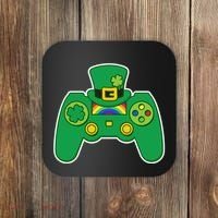 Lucky St Patrick's Day Video Game Controller Coaster thumb 0
