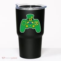 Lucky St Patrick's Day Video Game Controller Tumbler thumb 0