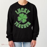 Lucky Teacher St. Patrick's Day Women's Sweatshirt thumb 0