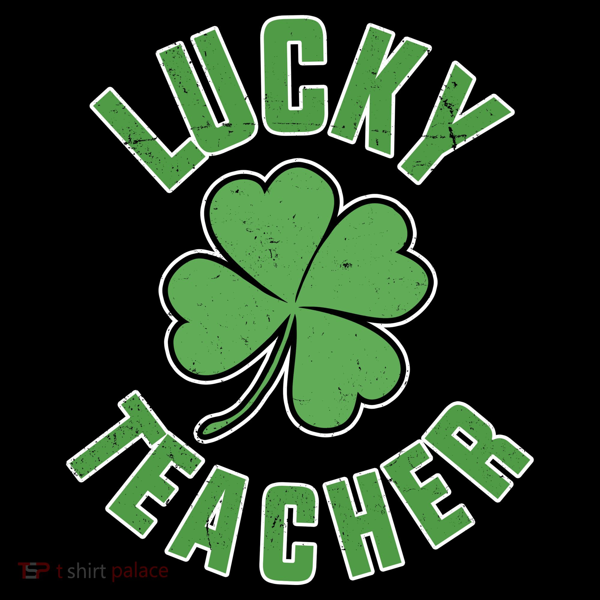 Lucky Teacher St. Patrick's Day Doggie Tank