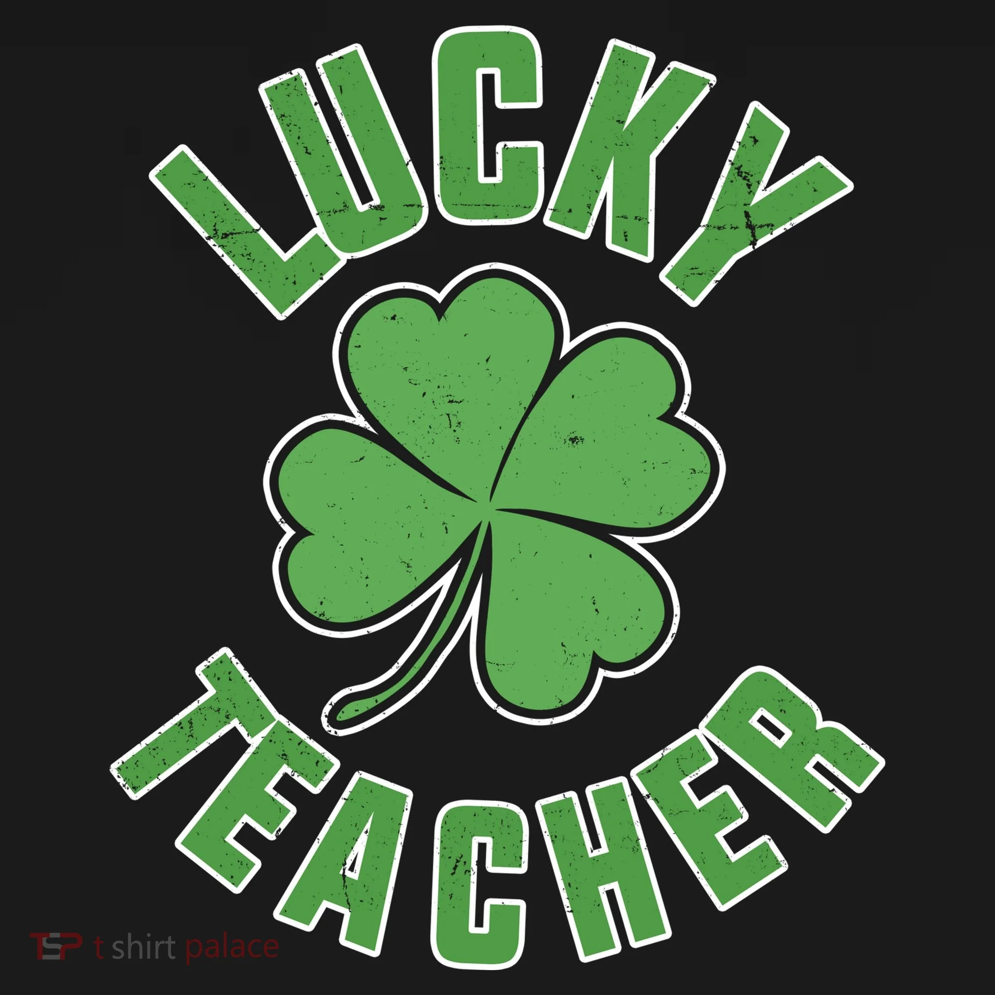 Lucky Teacher St. Patrick's Day Doggie Tank
