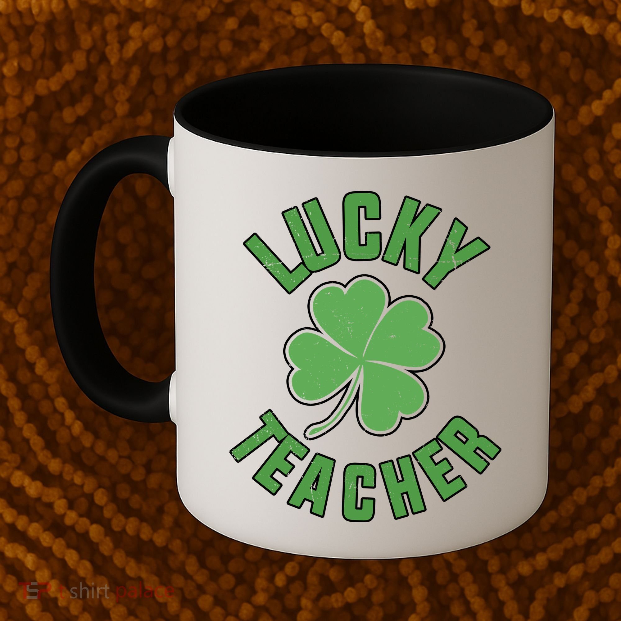 Lucky Teacher St. Patrick's Day Coffee Mug