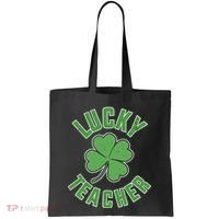 Lucky Teacher St. Patrick's Day Tote Bag thumb 0