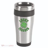 Lucky Teacher St. Patrick's Day 16oz Travel Tumbler thumb 0