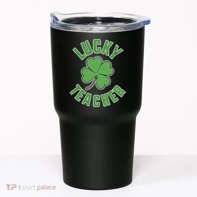 Lucky Teacher St. Patrick's Day Tumbler