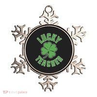 Lucky Teacher St. Patrick's Day Ornament thumb 0