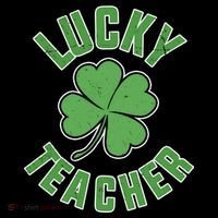 Lucky Teacher St. Patrick's Day Ornament thumb 1