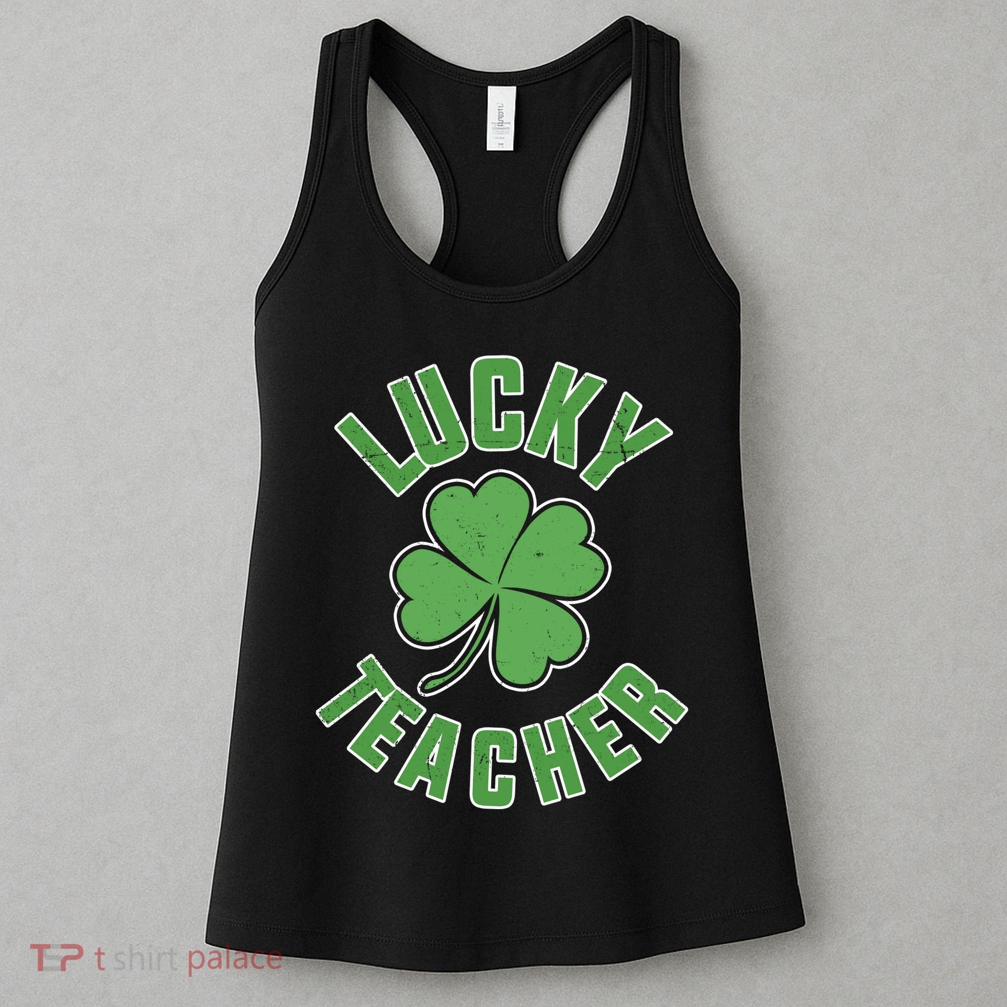 Lucky Teacher St. Patrick's Day Women's Tank Top