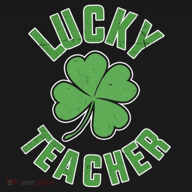Lucky Teacher St. Patrick's Day Tall Hoodie