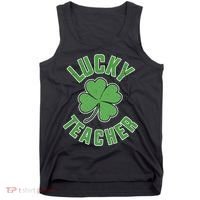 Lucky Teacher St. Patrick's Day Tank Top thumb 0
