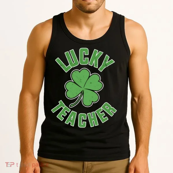 Lucky Teacher St. Patrick's Day Tank Top