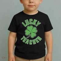 Lucky Teacher St. Patrick's Day Toddler T-Shirt thumb 2