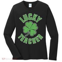 Lucky Teacher St. Patrick's Day Women's Long Sleeve Shirt thumb 0