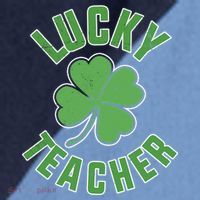 Lucky Teacher St. Patrick's Day Raglan Baseball Sleeve Shirt thumb 2