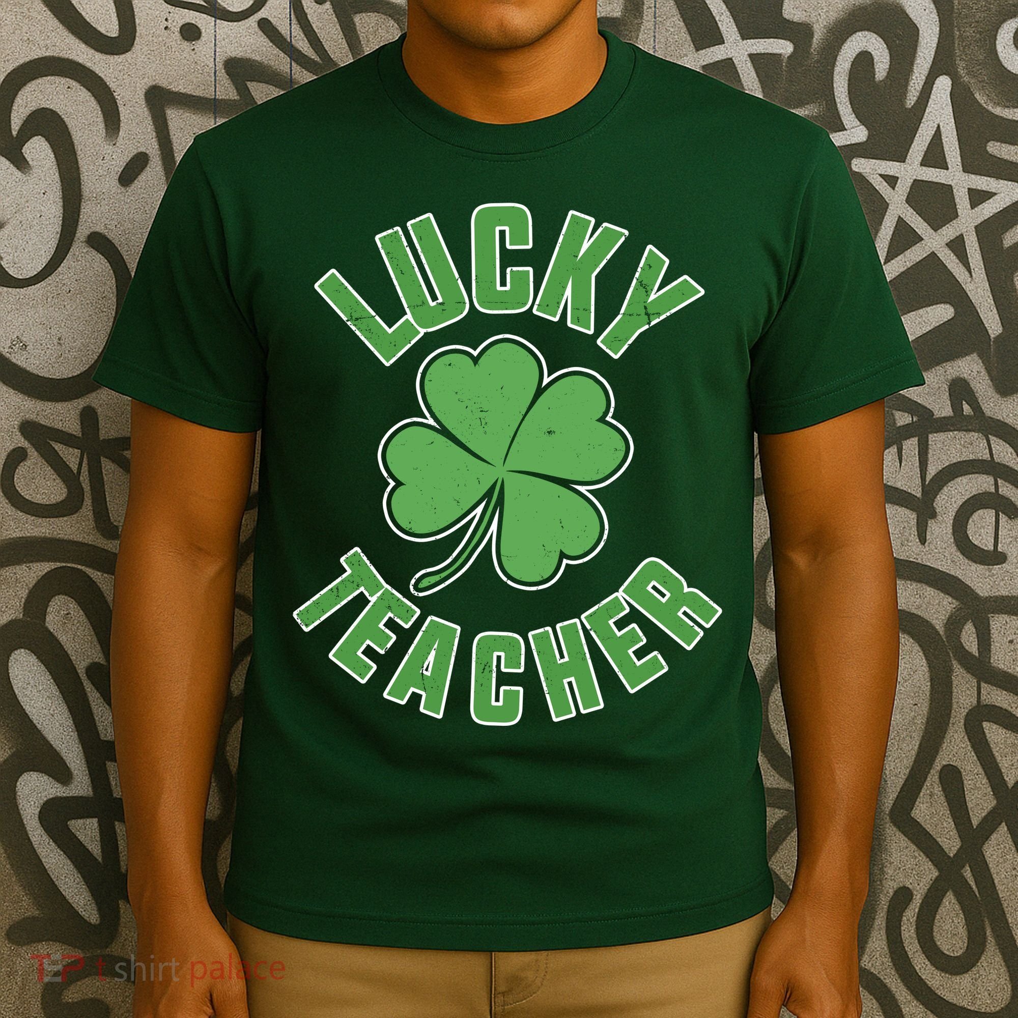 Lucky Teacher St. Patrick's Day T-Shirt