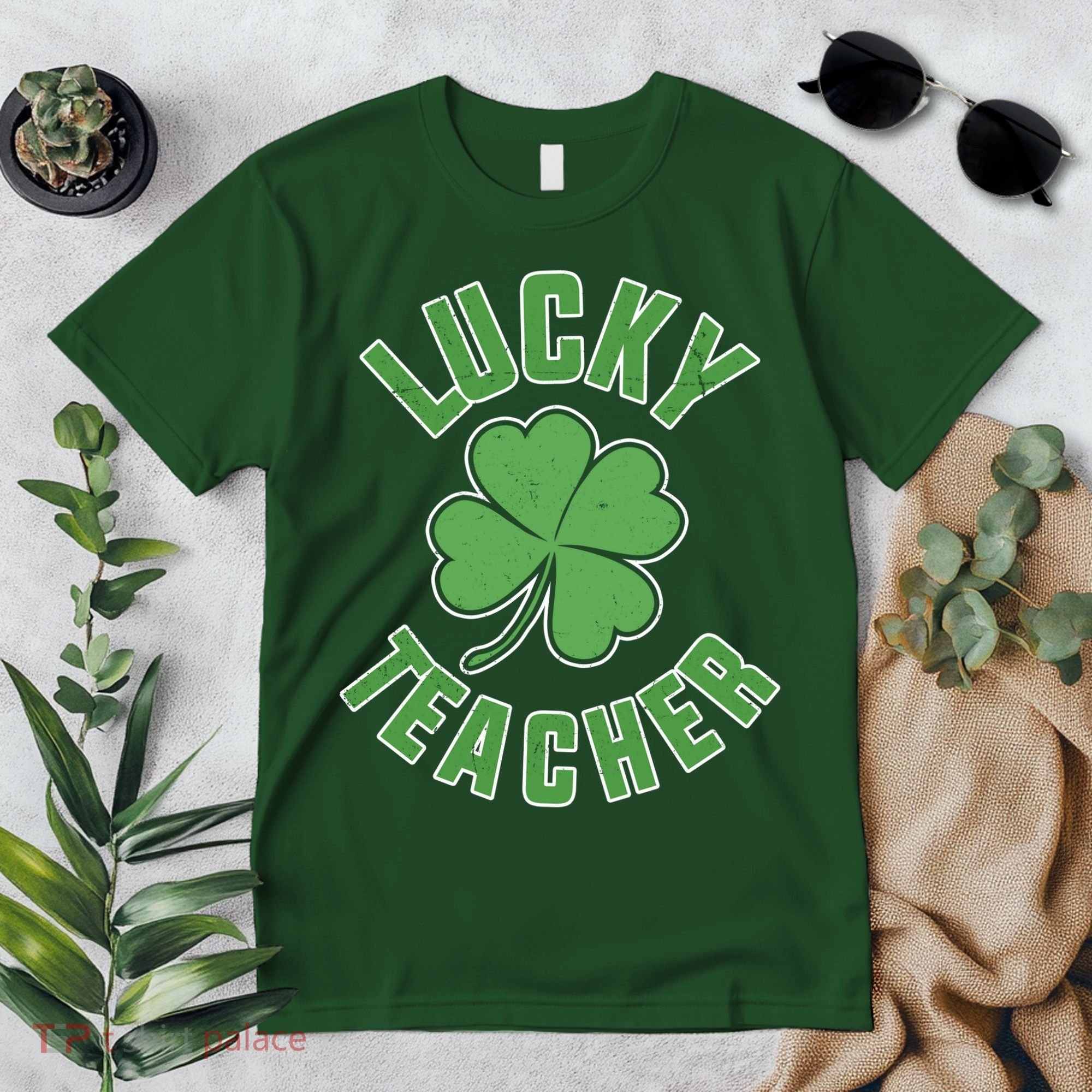 Lucky Teacher St. Patrick's Day Premium T-Shirt