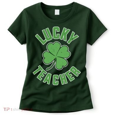 Lucky Teacher St. Patrick's Day Women's T-Shirt