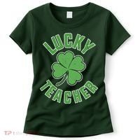 Lucky Teacher St. Patrick's Day Women's T-Shirt thumb 0