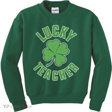 Lucky Teacher St. Patrick's Day Kids Sweatshirt