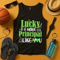 Lucky to Have Principal Like You Tank Top thumb 4