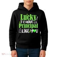Lucky to Have Principal Like You Kids Hoodie thumb 4