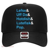 Lefse & Uff Da & Hotdish & Lutefisk & Pop Minnesota Hat thumb 0