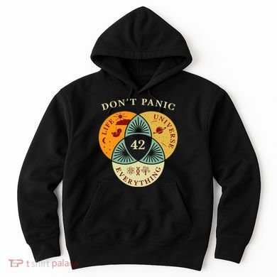 Life Universe Everything 42 Science Fiction Space Lovers Hoodie