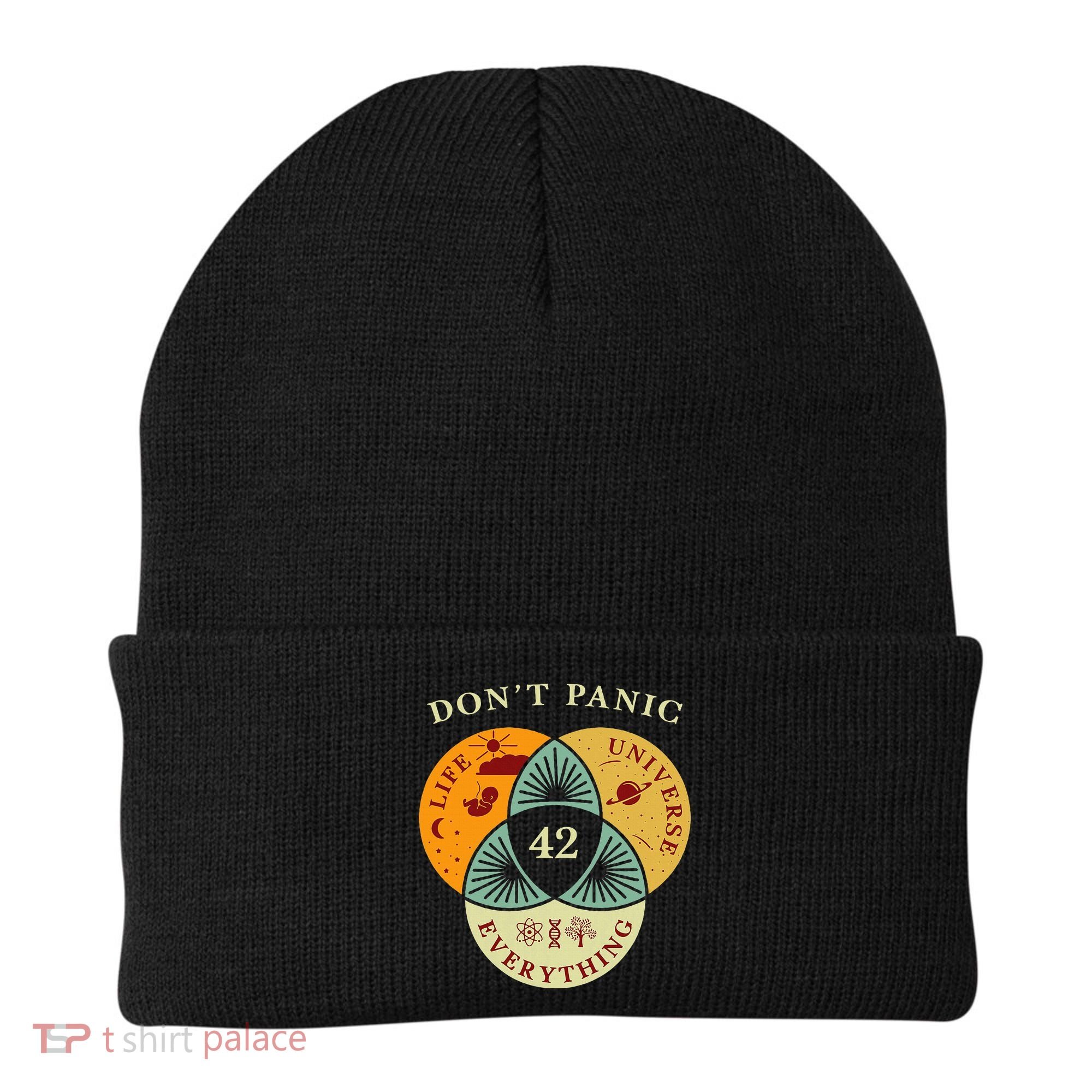 Life Universe Everything 42 Science Fiction Space Lovers Beanie